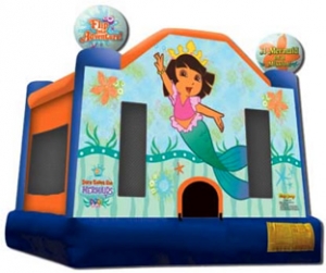 Dora the Explorer and the Mermaids Bounce House