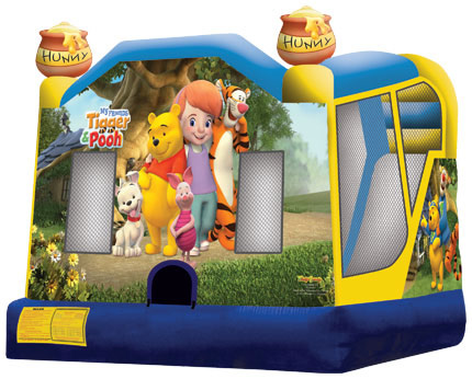 Winnie the Pooh Bounce House Combo